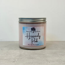 Load image into Gallery viewer, Heavenly Pink 16oz. Soy Wax, Wooden Wick Candle
