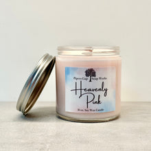 Load image into Gallery viewer, Heavenly Pink 16oz. Soy Wax, Wooden Wick Candle
