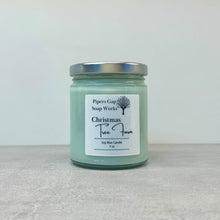 Load image into Gallery viewer, Christmas Tree Farm 7oz. Soy Wax, Wooden Wick Candle
